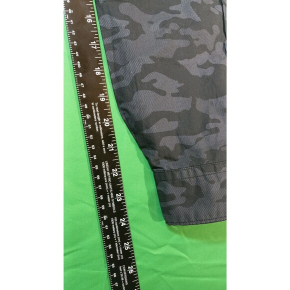 Buffalo Mens Grey Camouflage Slim Fit Long Sleeve Button Down Shirt‎ Size M - Picture 5 of 8